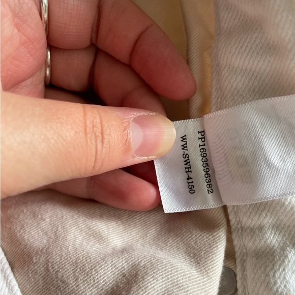 Everlane The Summer White Jeans Size 27 Regular - Picture 8 of 9